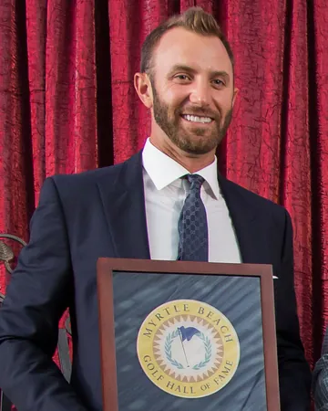 Portrait of Dustin Johnson